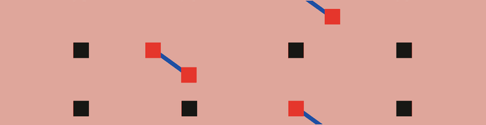 Elements moving in one shared direction separate perceptually from stationary neighbors.