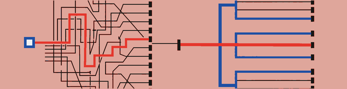 A choice path grows harder as options multiply and becomes shorter when they are meaningfully grouped.