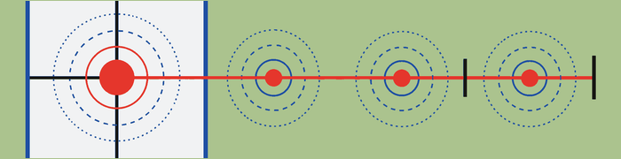 A restrained burst of coordinated feedback reinforces a genuine state change.